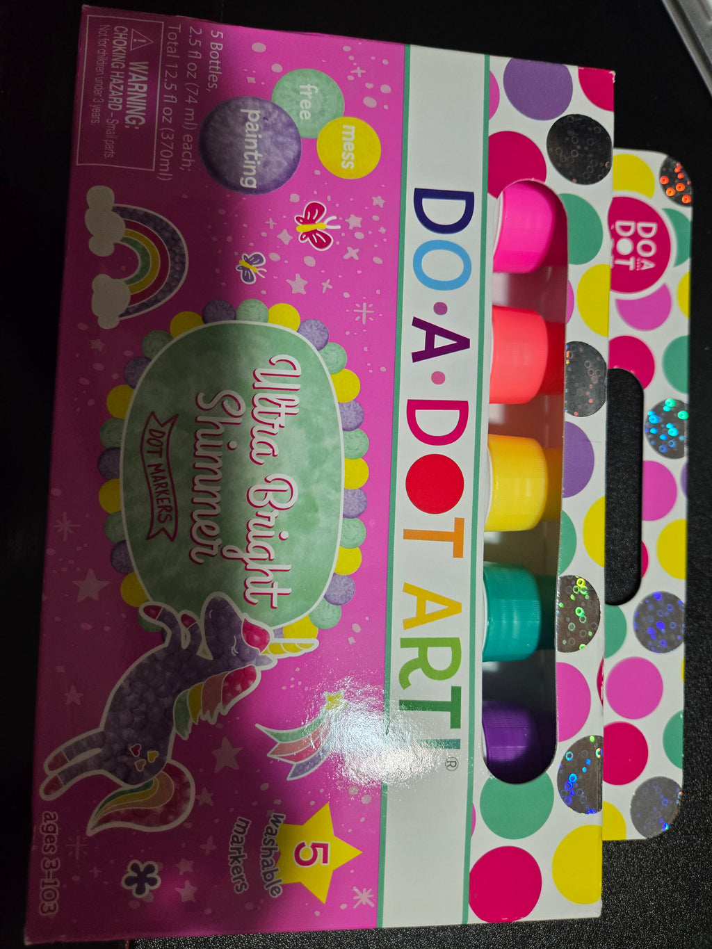 Do a dot art ultra bright shimmer