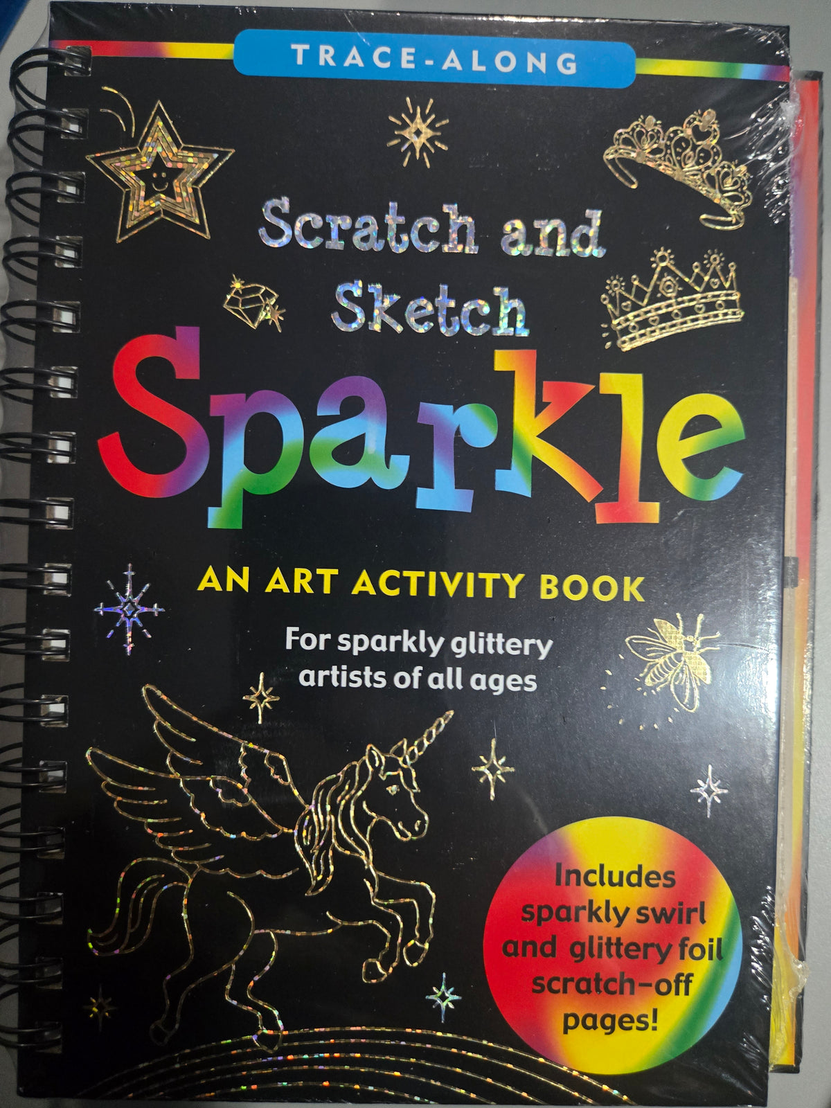 Sparkle scratch and sketch!