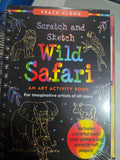 Scratch and sketch Wild Safari