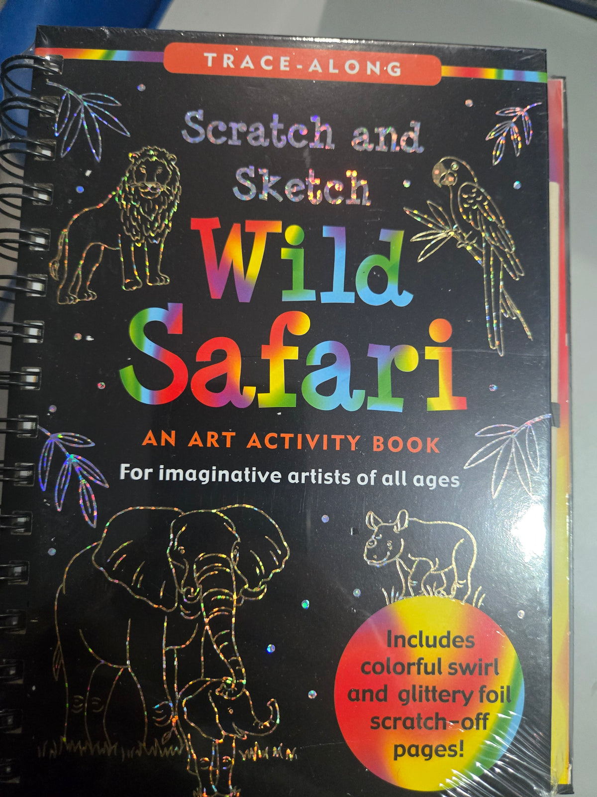Scratch and sketch Wild Safari