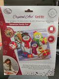 Crystal art card kit