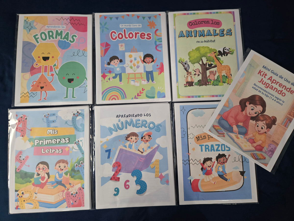 Pre-k curriculum set unbound (Spanish)