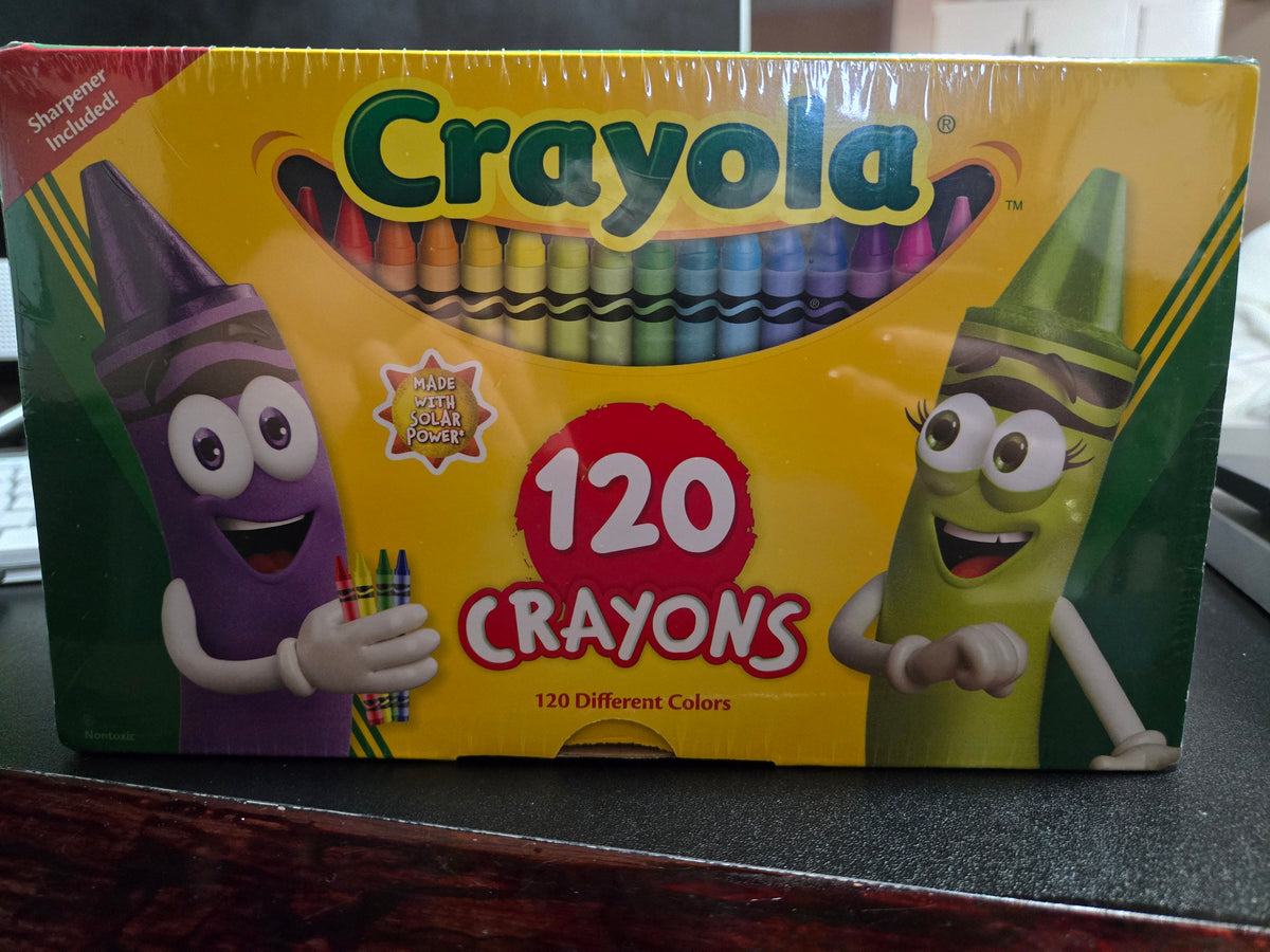 Crayola crayons 120 pack