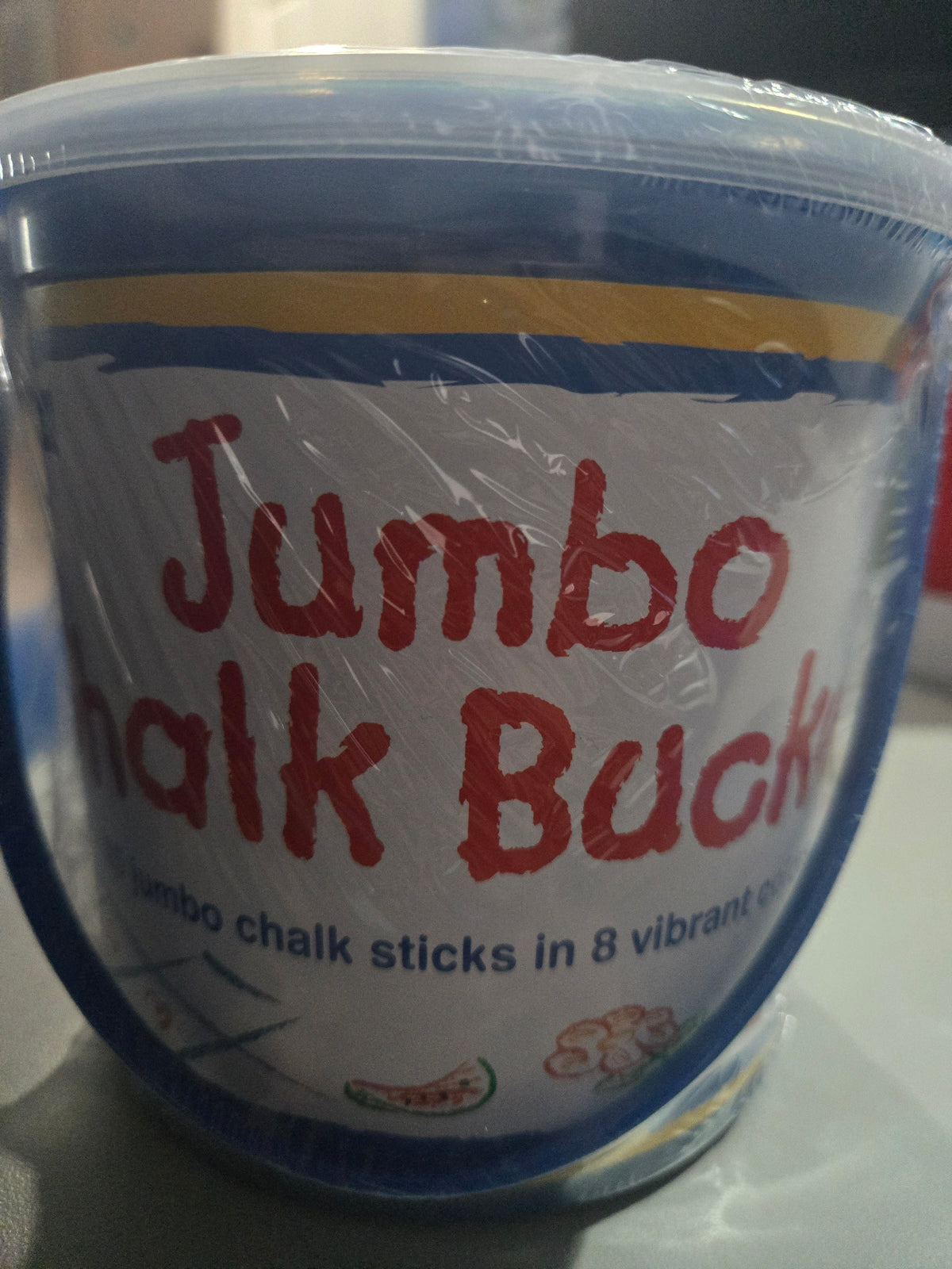 Jumbo chalk bucket!