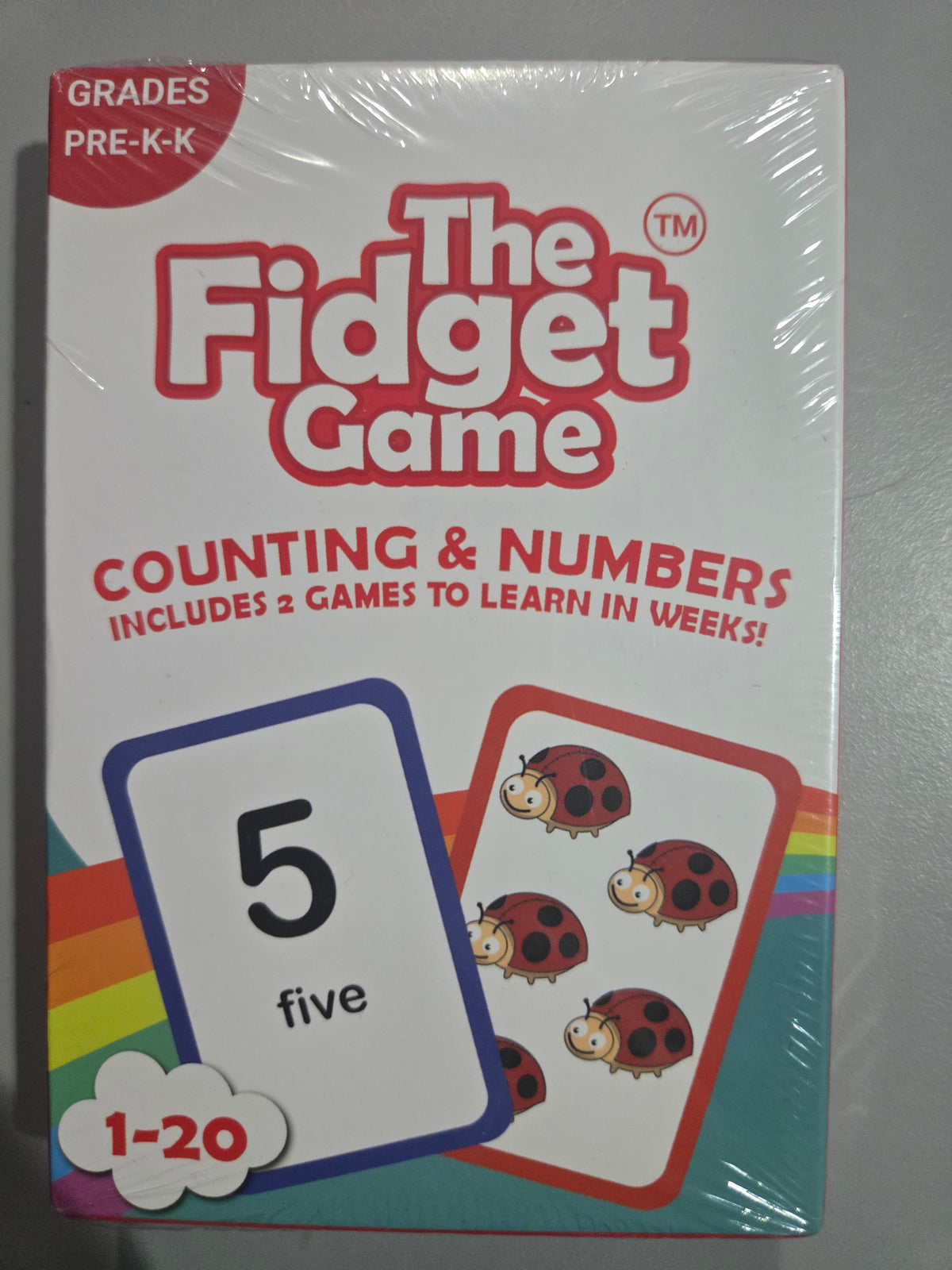 The fidget game cards