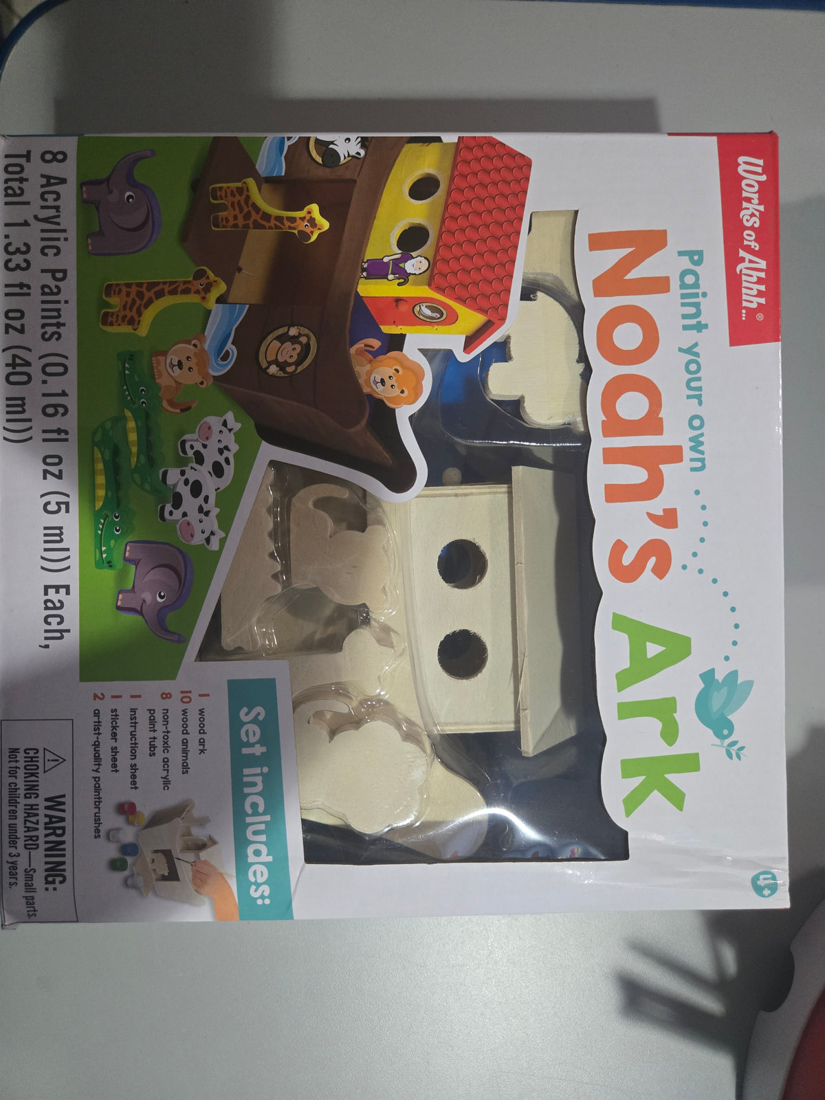 Paint your own Noah's ark