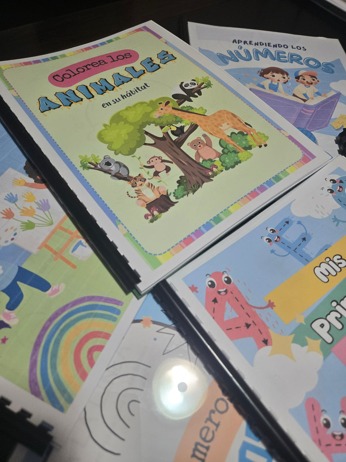 Pre-k curriculum set bounded spanish