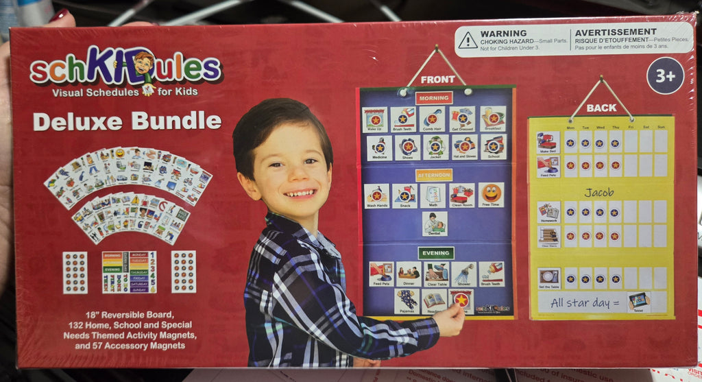 Visual schedule magnetic
