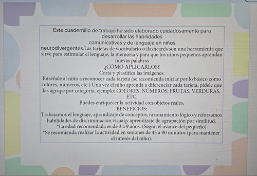 142 Language stimulation flash cards
