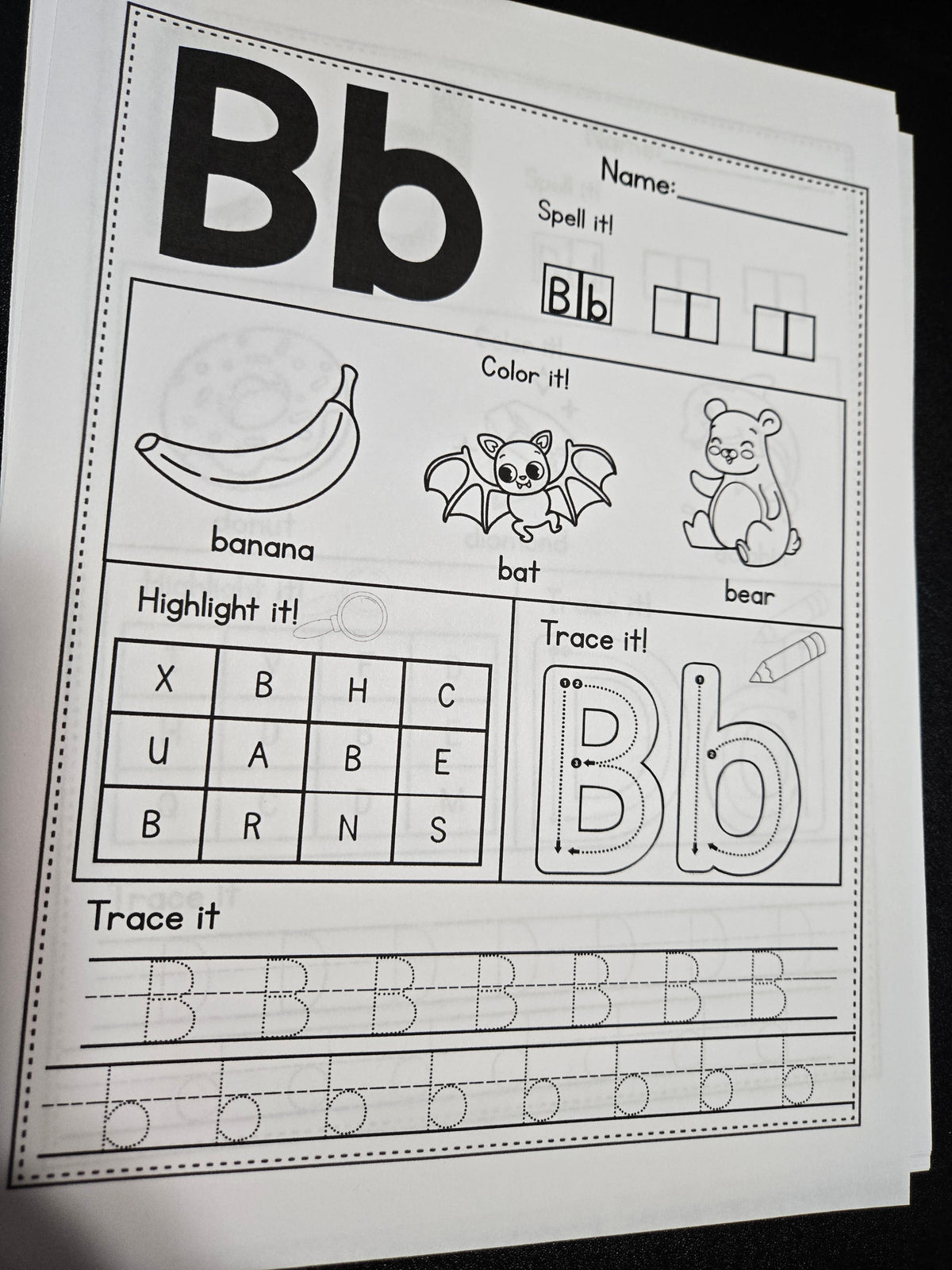Abc worksheets NON BOUND