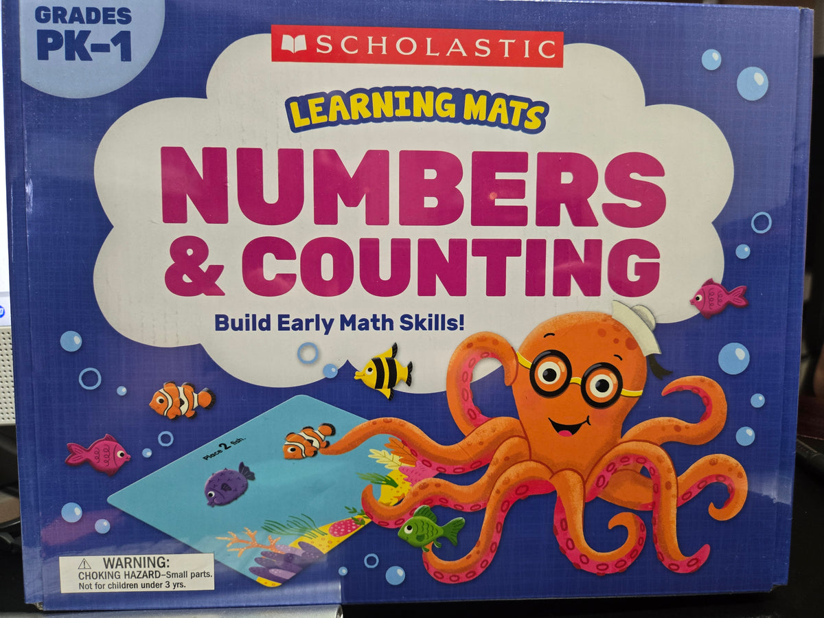 Numbers and counting learning mats
