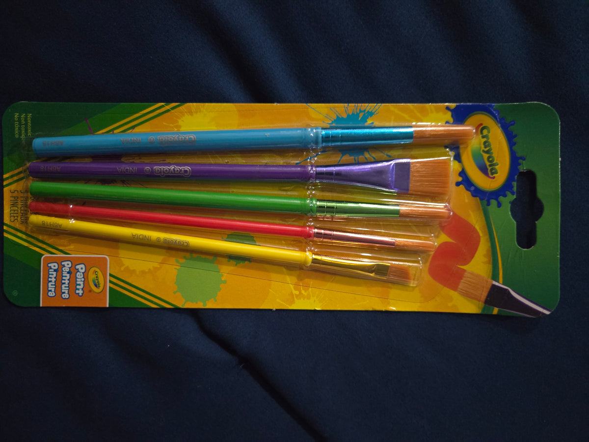 Crayola paintbrushs