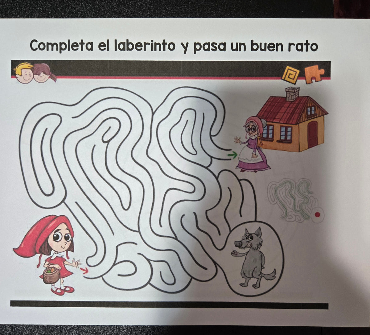 Laberintos activities