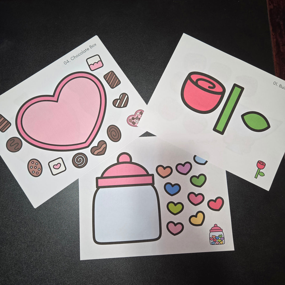 Valentines crafts!