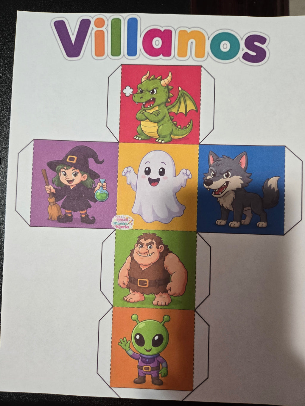 Dados de colores