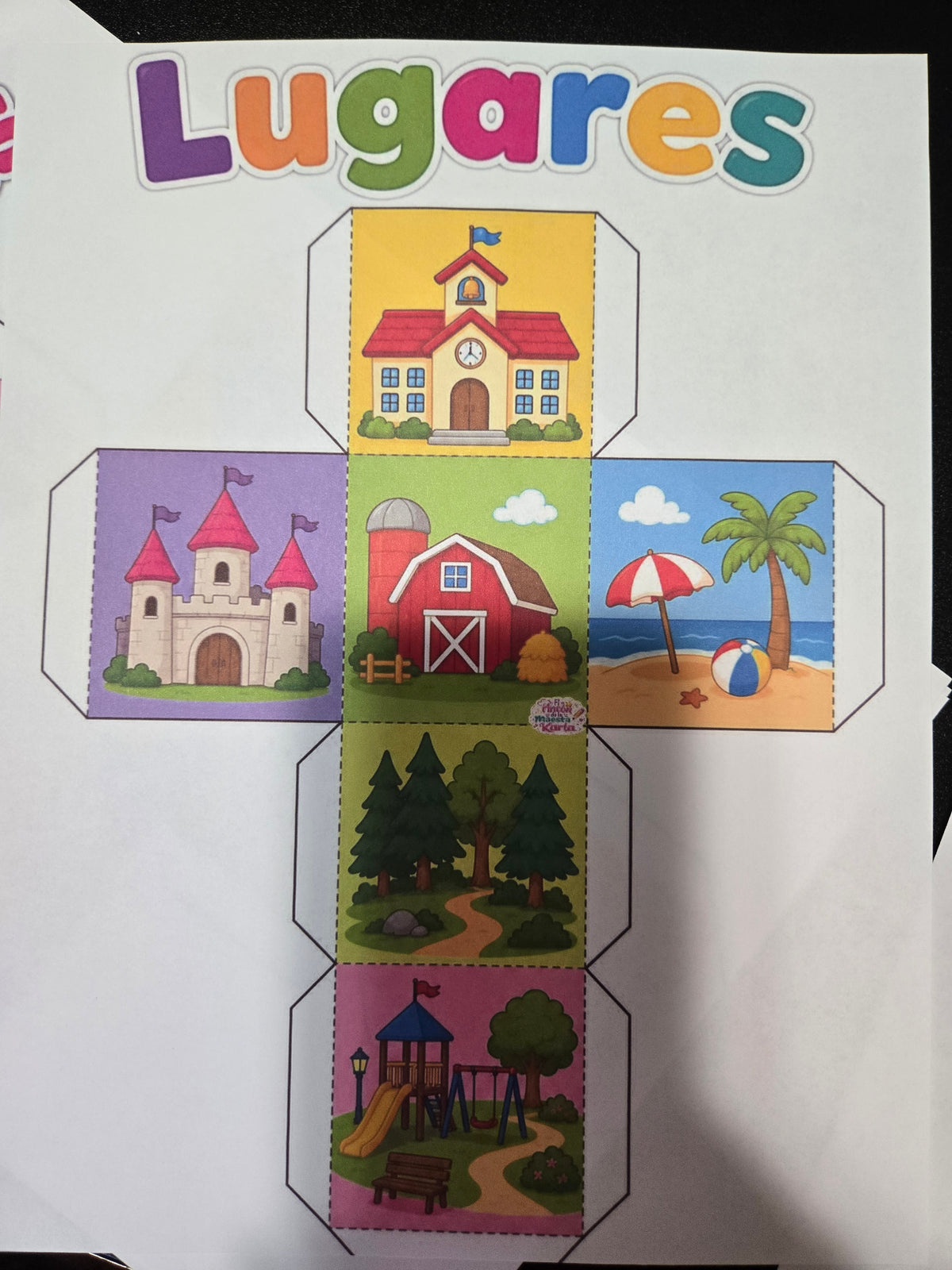 Dados de colores