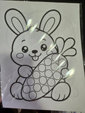 Worksheets to do dot art!