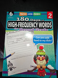 180 days of high-frequency words for 2nd grade