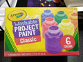 Washable project paint 6 bottles