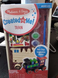 Wooden craft kit train
