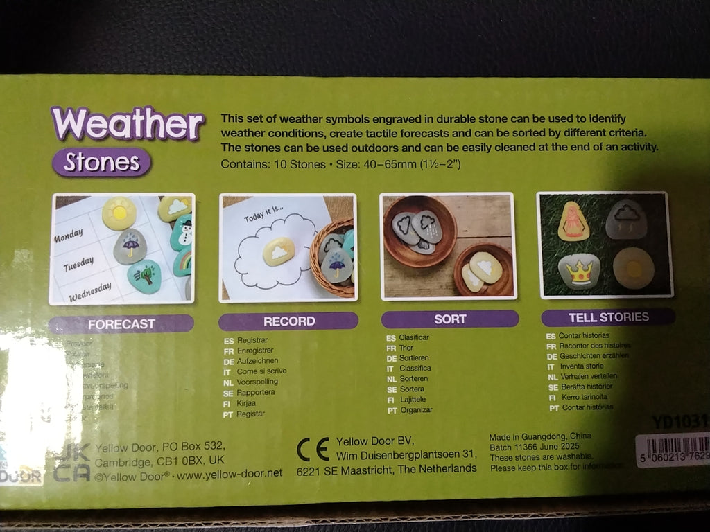 Weather stones